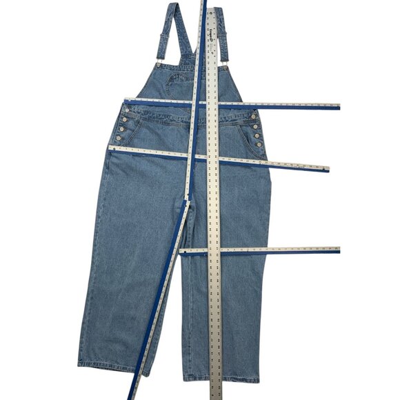 Shiny By Nature Denim Overalls 2XL XXL Blue - Picture 4 of 12